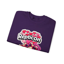 Load image into Gallery viewer, Repticon Unisex Heavy Blend™ Crewneck Sweatshirt w/ Valentine Toads
