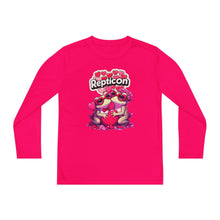 Load image into Gallery viewer, Repticon Youth Long Sleeve Competitor Tee w/ Valentine Toads
