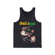 Load image into Gallery viewer, Repticon Unisex Jersey Tank w/ Axolotl Witch
