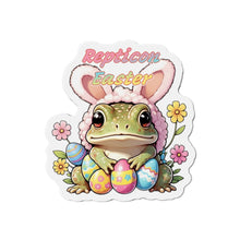 Load image into Gallery viewer, Repticon Die-Cut Magnets w/ Easter Frog
