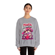 Load image into Gallery viewer, Repticon Unisex Heavy Blend™ Crewneck Sweatshirt w/ Valentine Toads
