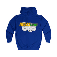 Load image into Gallery viewer, Repticon Unisex Full Zip Hoodie w/ White Ball Python
