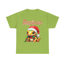 Load image into Gallery viewer, Repticon Unisex Heavy Cotton Tee w/ Amphibian Santa
