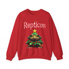 Load image into Gallery viewer, Repticon Unisex Heavy Blend™ Crewneck Sweatshirt w/ Toad Christmas Tree
