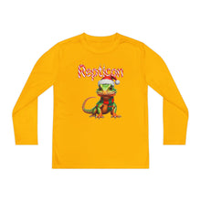 Load image into Gallery viewer, Repticon Youth Long Sleeve Competitor Tee w/ Lizard Santa
