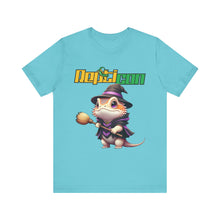 Load image into Gallery viewer, Repticon Unisex Jersey Short Sleeve Tee w/ Bearded Dragon Witch
