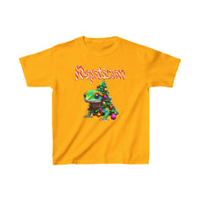 Load image into Gallery viewer, Repticon Kids Heavy Cotton™ Tee w/ Gecko Christmas Tree
