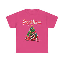 Load image into Gallery viewer, Repticon Unisex Heavy Cotton Tee w/ Candy Cane Christmas Tree
