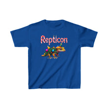 Load image into Gallery viewer, Repticon Kids Heavy Cotton™ Tee w/ Crested Gecko Christmas Tree
