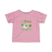 Load image into Gallery viewer, Repticon Infant Fine Jersey Tee w/ Frogs
