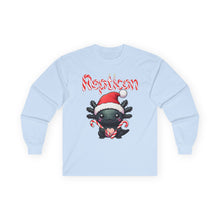 Load image into Gallery viewer, Repticon Unisex Ultra Cotton Long Sleeve Tee w/ Axolotl Santa
