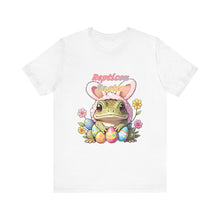 Load image into Gallery viewer, Repticon Unisex Jersey Short Sleeve Tee w/ Easter Frog
