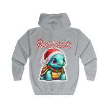 Load image into Gallery viewer, Repticon Unisex Full Zip Hoodie w/ Tortoise Santa
