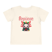 Load image into Gallery viewer, Repticon Toddler Short Sleeve Tee w/ Axolotl Christmas Tree
