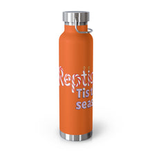 Load image into Gallery viewer, Repticon Copper Vacuum Insulated Bottle, 22oz w/ Gecko Christmas Tree
