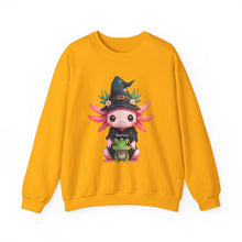 Load image into Gallery viewer, Repticon Women&#39;s Heavy Blend™ Crewneck Sweatshirt w/ Axolotl
