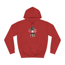 Load image into Gallery viewer, Repticon Women&#39;s College Hoodie w/ Axolotl
