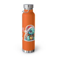 Load image into Gallery viewer, Repticon Copper Vacuum Insulated Bottle, 22oz w/ Tortoise Santa
