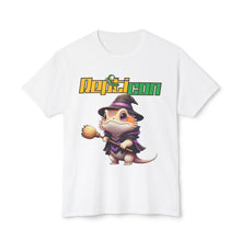 Load image into Gallery viewer, Repticon Unisex HD Cotton™ T-shirt w/ Bearded Dragon Witch
