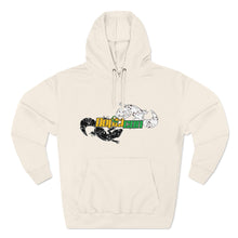 Load image into Gallery viewer, Repticon Men&#39;s Three-Panel Fleece Hoodie w/ Gecko
