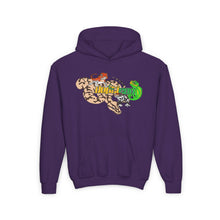 Load image into Gallery viewer, Repticon Youth Heavy Blend Hooded Sweatshirt w/ Reptile Group
