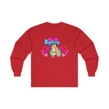 Load image into Gallery viewer, Repticon Unisex Ultra Cotton Long Sleeve Tee w/ Valentine Frogs
