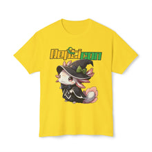 Load image into Gallery viewer, Repticon Unisex HD Cotton™ T-shirt w/ Axolotl Witch
