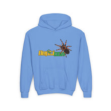 Load image into Gallery viewer, Repticon Youth Heavy Blend Hooded Sweatshirt w/ Tarantula
