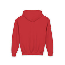 Load image into Gallery viewer, Repticon Youth Heavy Blend Hooded Sweatshirt w/ Bearded Dragon Santa
