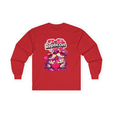 Load image into Gallery viewer, Repticon Unisex Ultra Cotton Long Sleeve Tee w/ Valentine Toads
