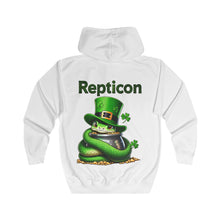 Load image into Gallery viewer, Repticon Unisex Full Zip Hoodie w/ Snake
