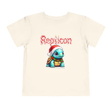 Load image into Gallery viewer, Repticon Toddler Short Sleeve Tee w/ Tortoise Santa
