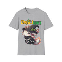 Load image into Gallery viewer, Repticon Unisex Softstyle T-Shirt w/ Axolotl Witch

