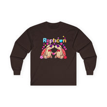Load image into Gallery viewer, Repticon Unisex Ultra Cotton Long Sleeve Tee w/ Valentine Tortoises
