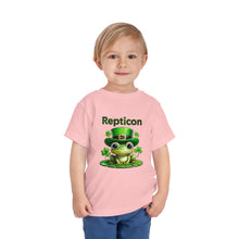 Load image into Gallery viewer, Repticon Toddler Short Sleeve Tee w/ Frog
