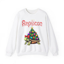 Load image into Gallery viewer, Repticon Unisex Heavy Blend™ Crewneck Sweatshirt w/ Tortoise Christmas Tree
