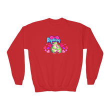 Load image into Gallery viewer, Repticon Youth Crewneck Sweatshirt w/ Valentine Toads
