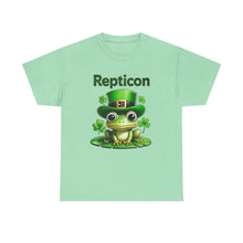 Load image into Gallery viewer, Repticon Unisex Heavy Cotton Tee w/ Frog
