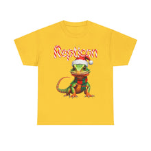 Load image into Gallery viewer, Repticon Unisex Heavy Cotton Tee w/ Lizard Santa

