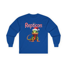 Load image into Gallery viewer, Unisex Ultra Cotton Long Sleeve Tee w/ Lizard Santa
