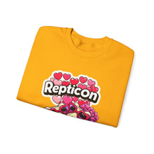 Load image into Gallery viewer, Repticon Unisex Heavy Blend™ Crewneck Sweatshirt w/ Valentine Toads
