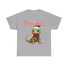 Load image into Gallery viewer, Repticon Unisex Heavy Cotton Tee w/ Lizard Santa
