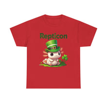Load image into Gallery viewer, Repticon Unisex Heavy Cotton Tee w/ Axolotl

