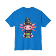 Load image into Gallery viewer, Repticon Unisex HD Cotton™ T-shirt w/ Axolotl
