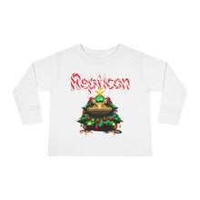 Load image into Gallery viewer, Repticon Toddler Long Sleeve Tee w/ Toad Christmas Tree
