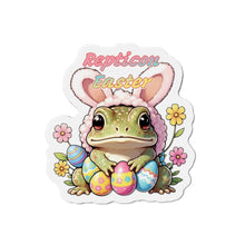Load image into Gallery viewer, Repticon Die-Cut Magnets w/ Easter Frog
