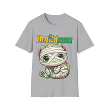 Load image into Gallery viewer, Repticon Unisex Softstyle T-Shirt w/ Chameleon Mummy
