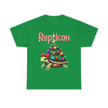 Load image into Gallery viewer, Repticon Unisex Heavy Cotton Tee w/ Tortoise Christmas Tree
