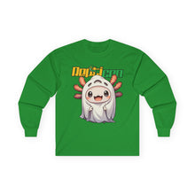 Load image into Gallery viewer, Repticon Unisex Ultra Cotton Long Sleeve Tee w/ Axolotl Ghost
