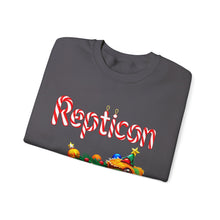 Load image into Gallery viewer, Repticon Unisex Heavy Blend™ Crewneck Sweatshirt w/ Crested Gecko Santa
